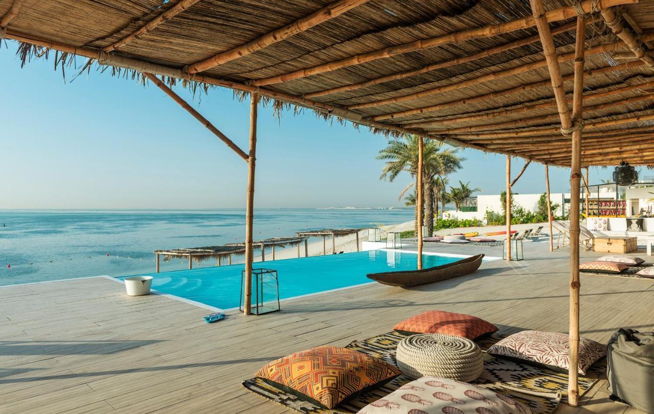 Nurai Island, Saadiyat Abu Dhabi Exterior foto The beach at the Chedi Muscat